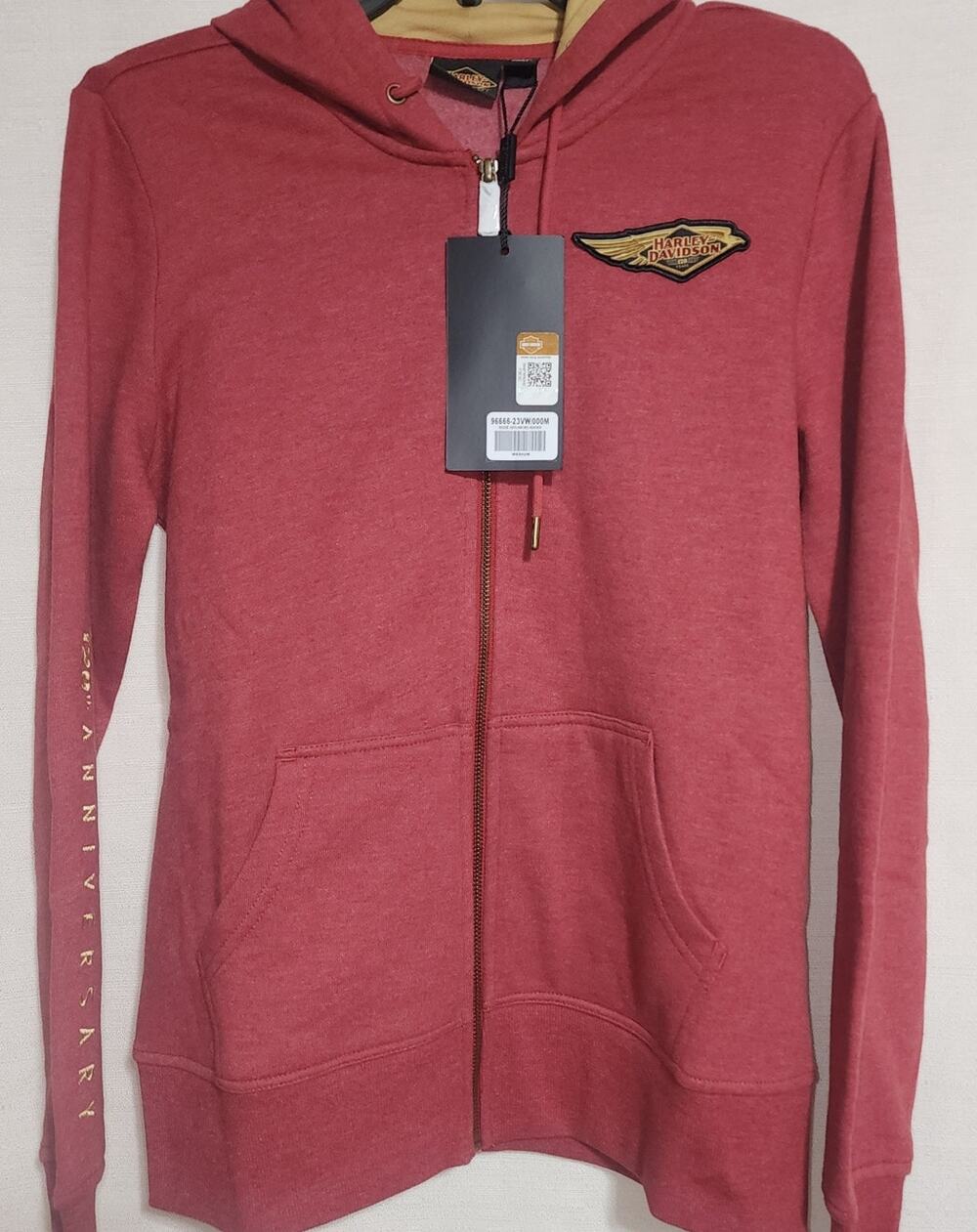 Harley Davidson hoodie 120 year anniversary women's medium